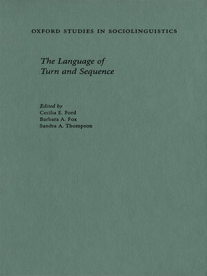 cover image of The Language of Turn and Sequence